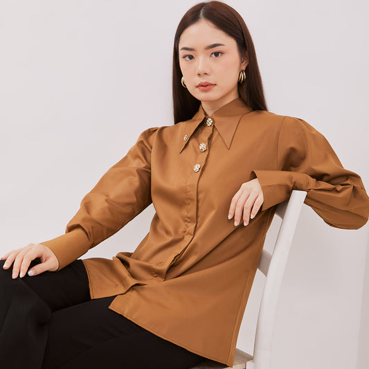 Chanté - Gaura Shirt in Camel