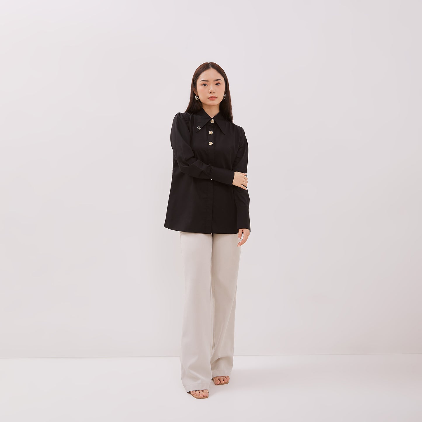 Chanté - Gaura Shirt in Black