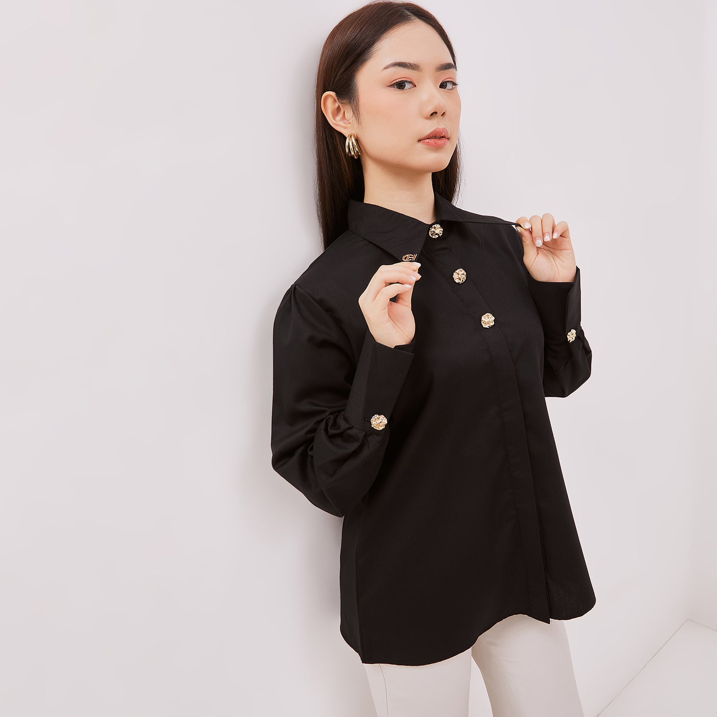 Chanté - Gaura Shirt in Black