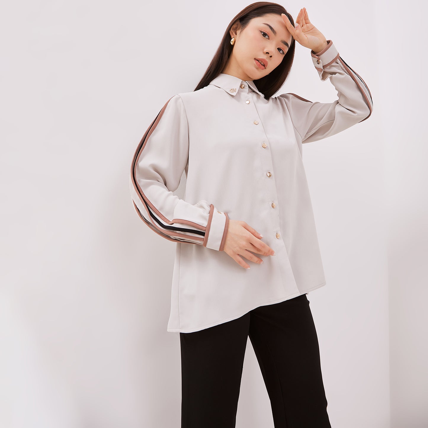 Chanté - Gayana Shirt in Broken White