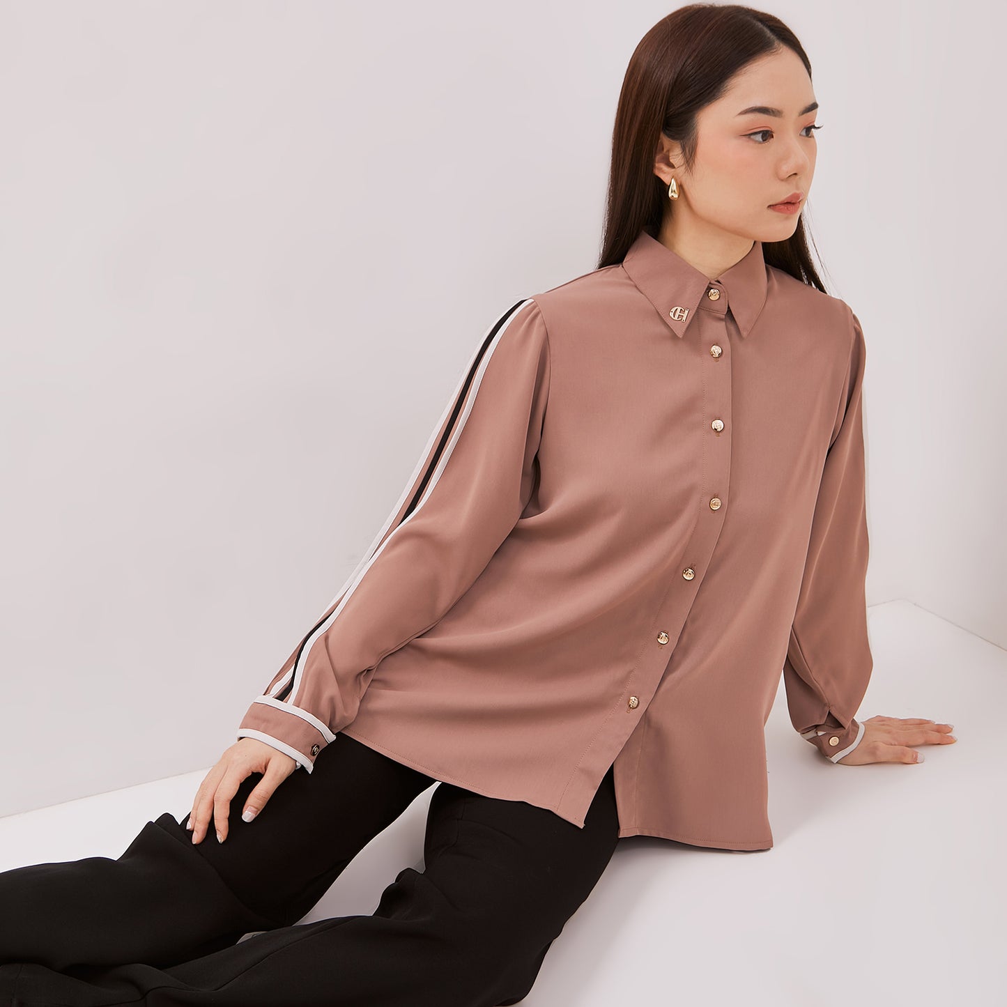 Chanté - Gayana Shirt in Sand
