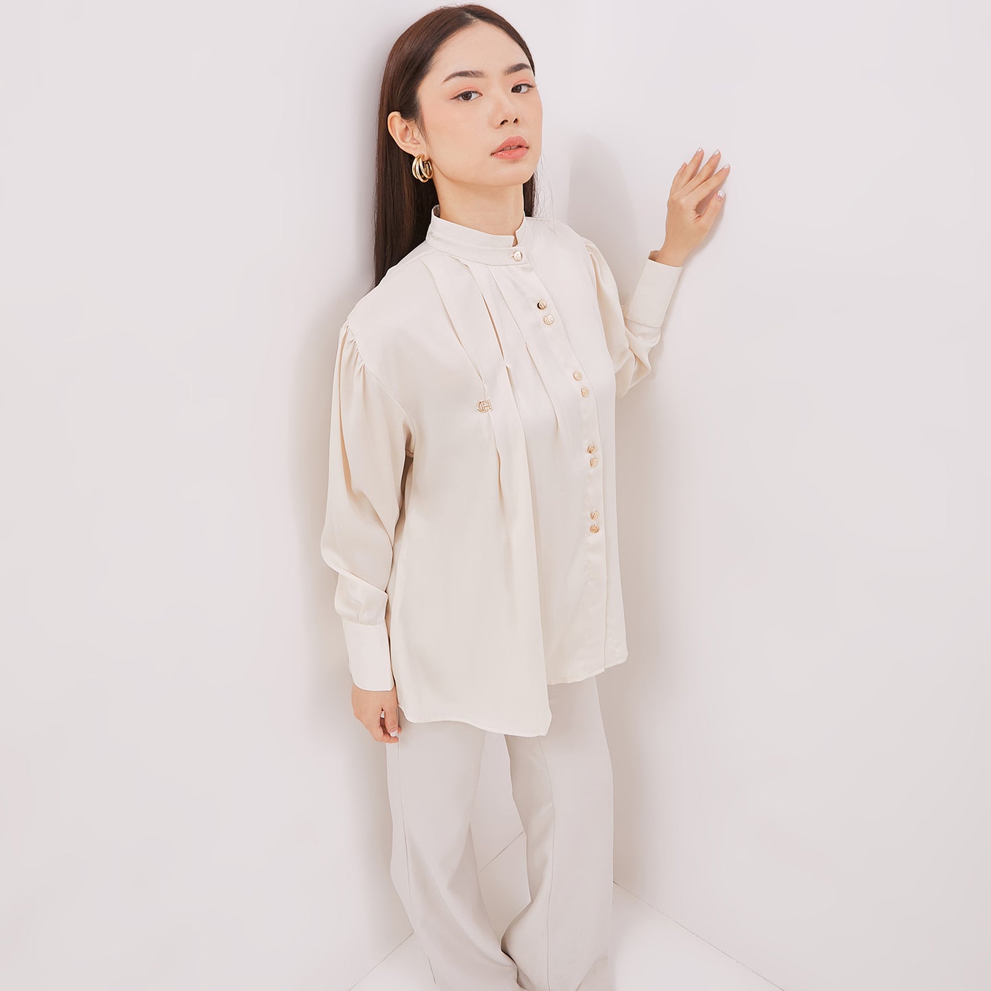 Chanté - Gilma Shirt in Ivory