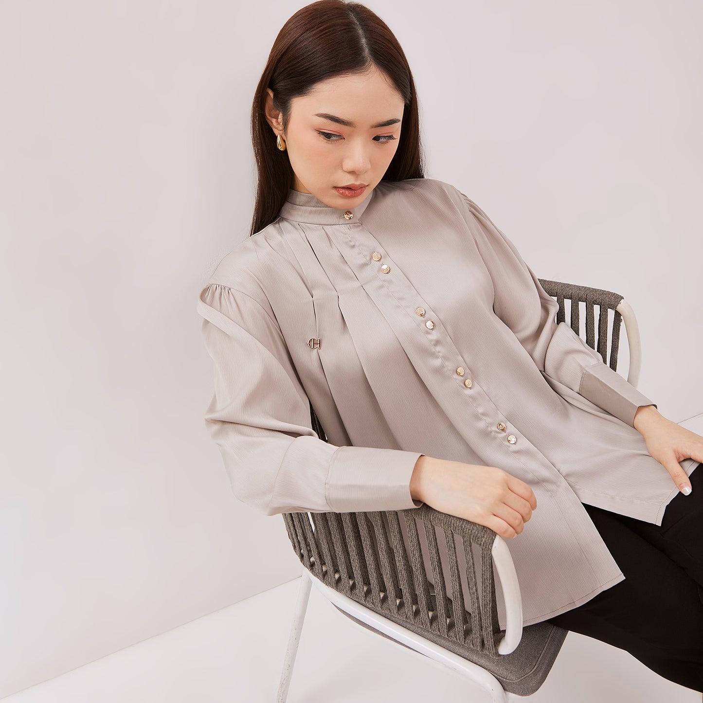 Chanté - Gilma Shirt in Taupe