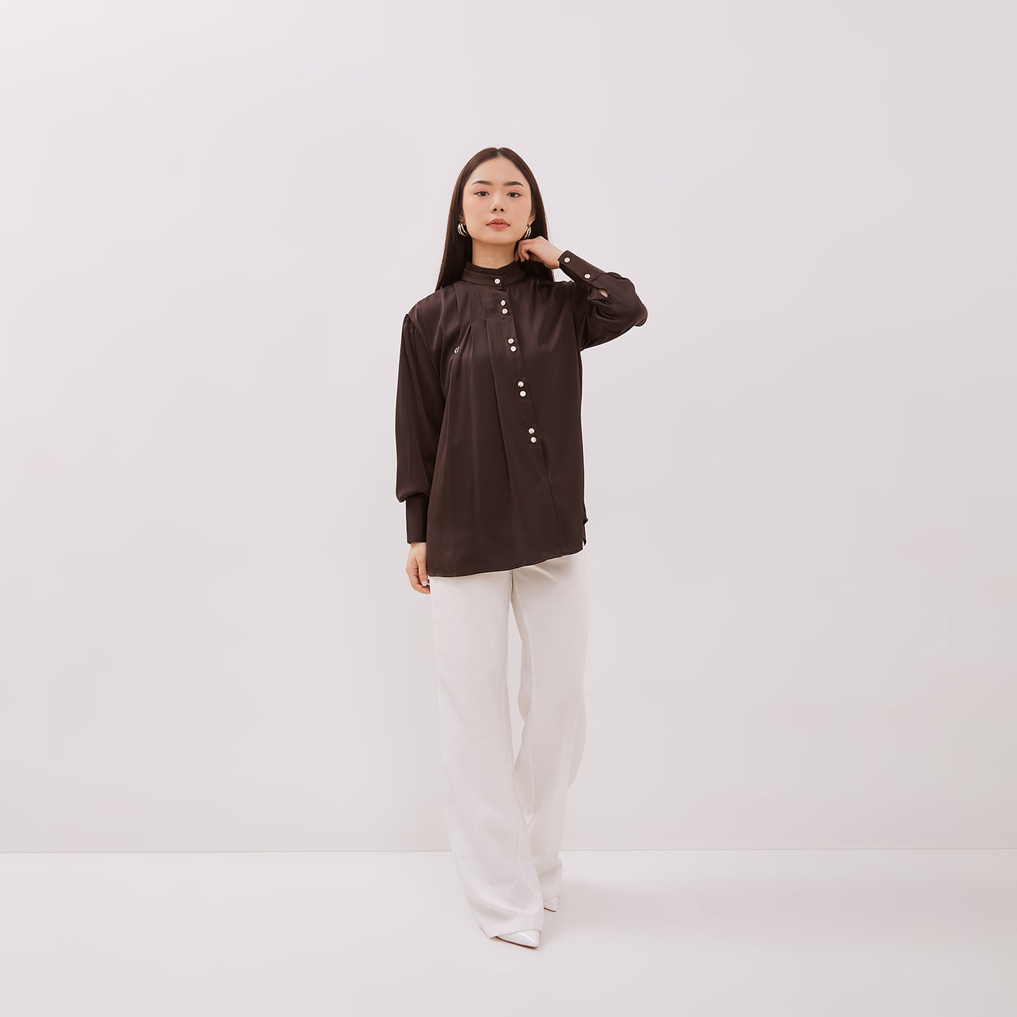Chanté - Gilma Shirt in Espresso