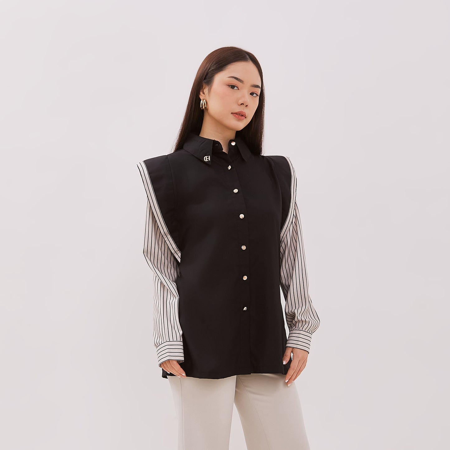 Chanté - Gayana Shirt in Black