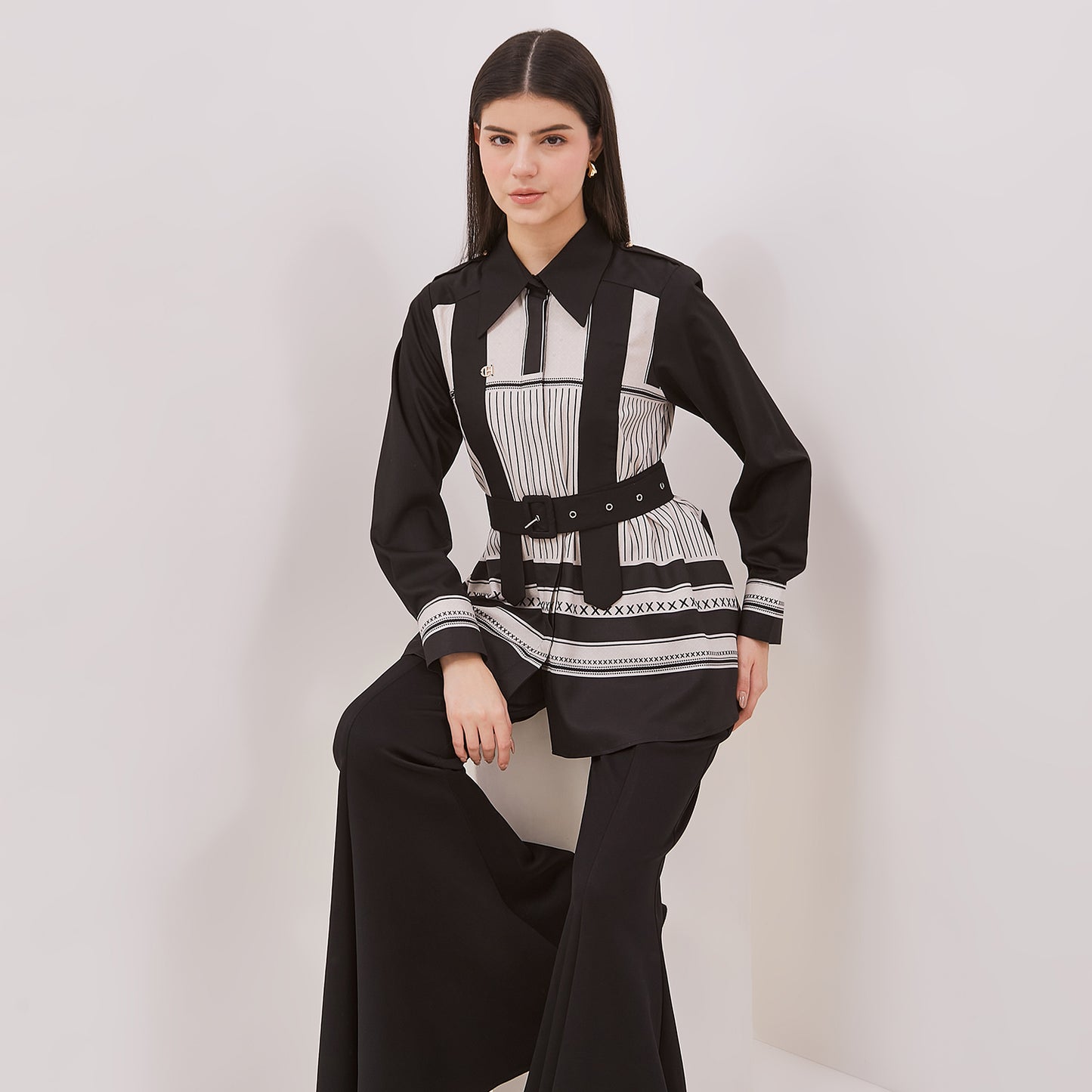 Chanté - Giulia Shirt in Black