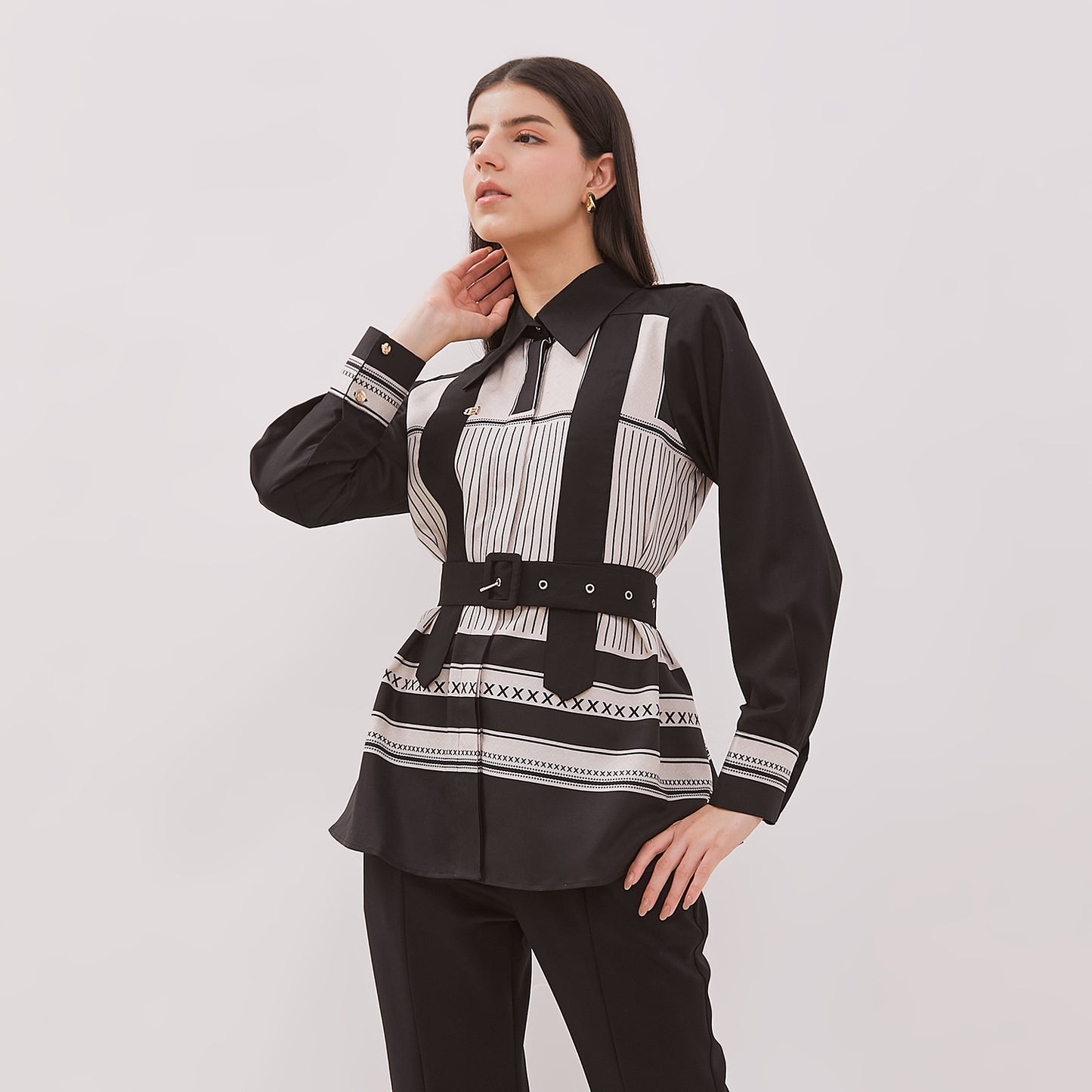 Chanté - Giulia Shirt in Black
