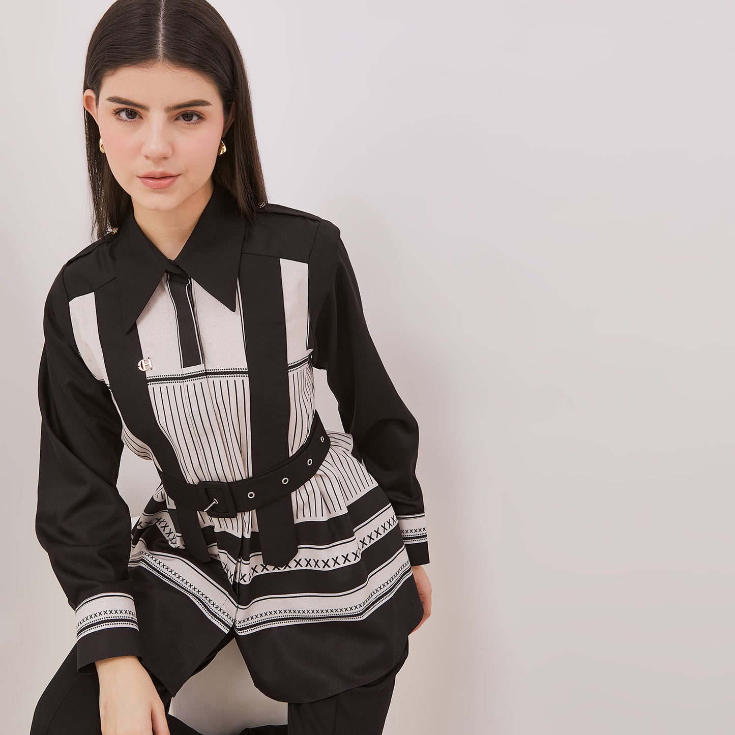 Chanté - Giulia Shirt in Black