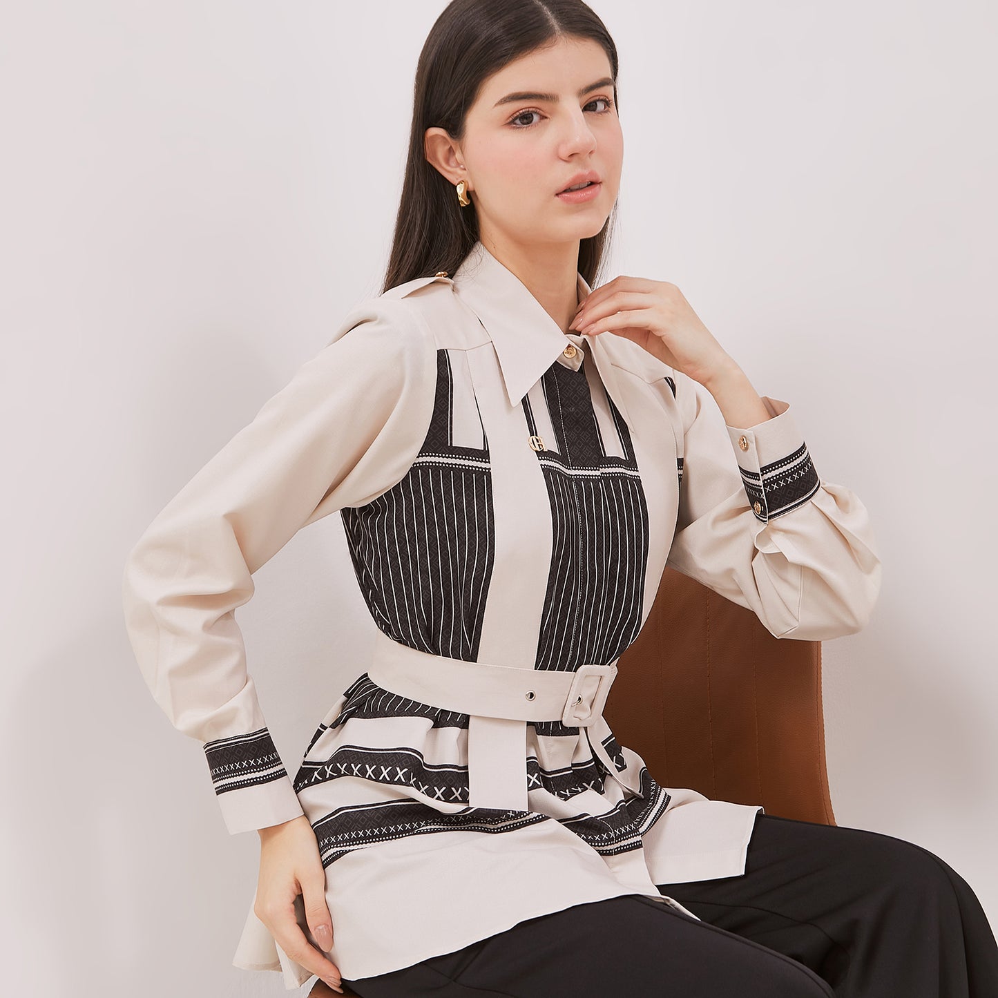 Chanté - Giulia Shirt in Cream