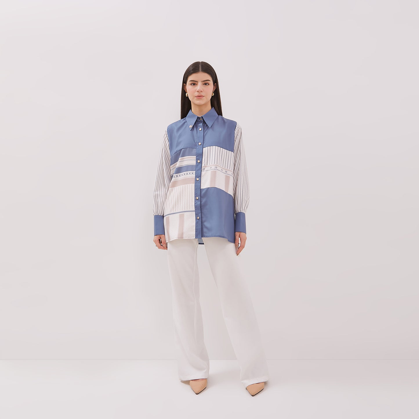 Chanté - Gilly Shirt in Pastel Blue