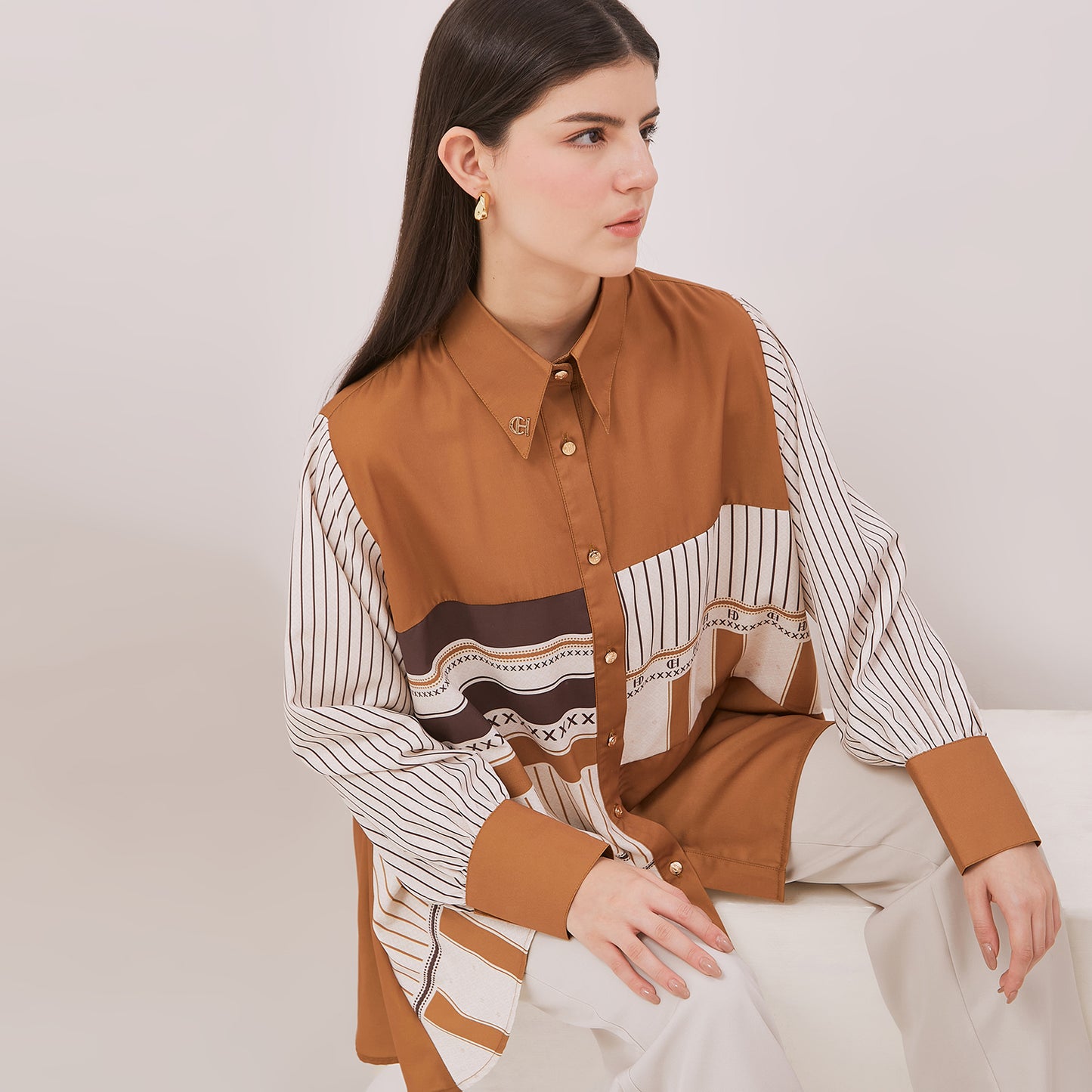 Chanté - Gilly Shirt in Mustard