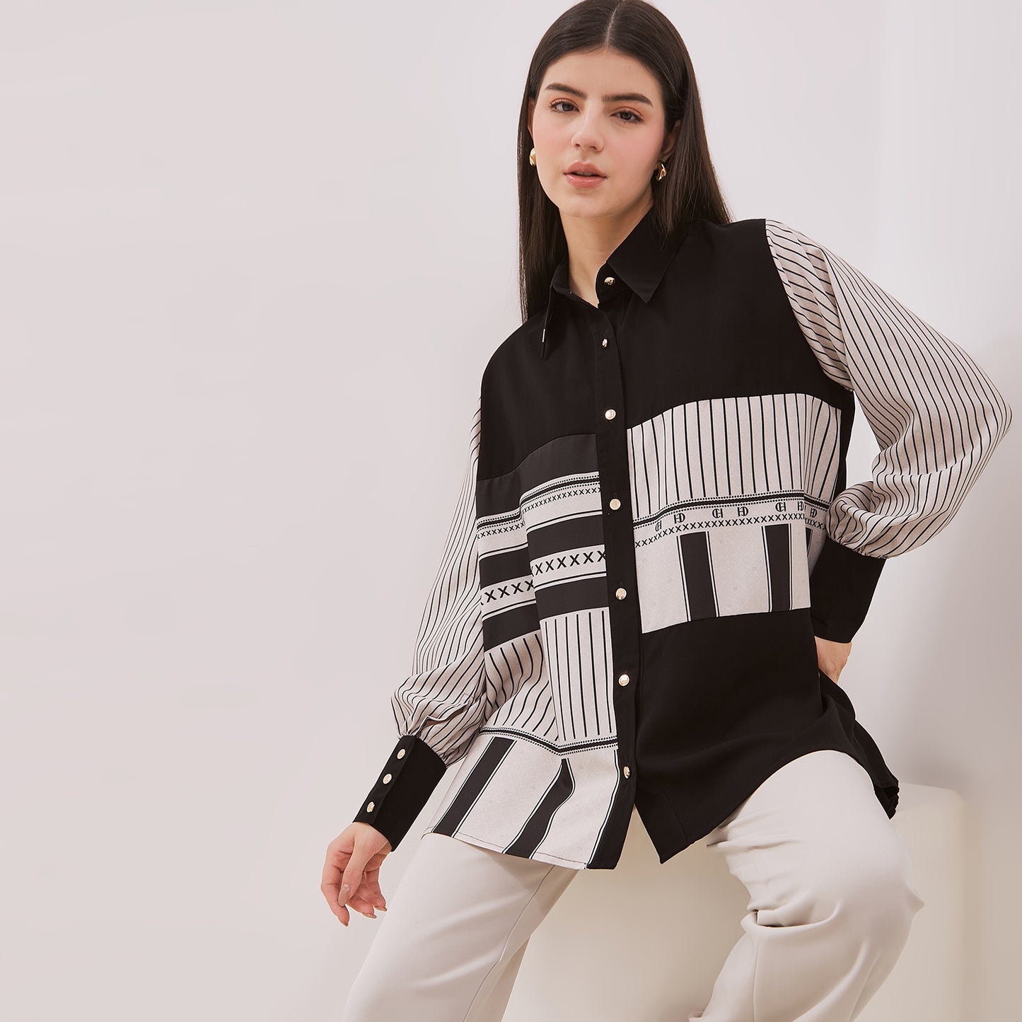 Chanté - Gilly Shirt in Black
