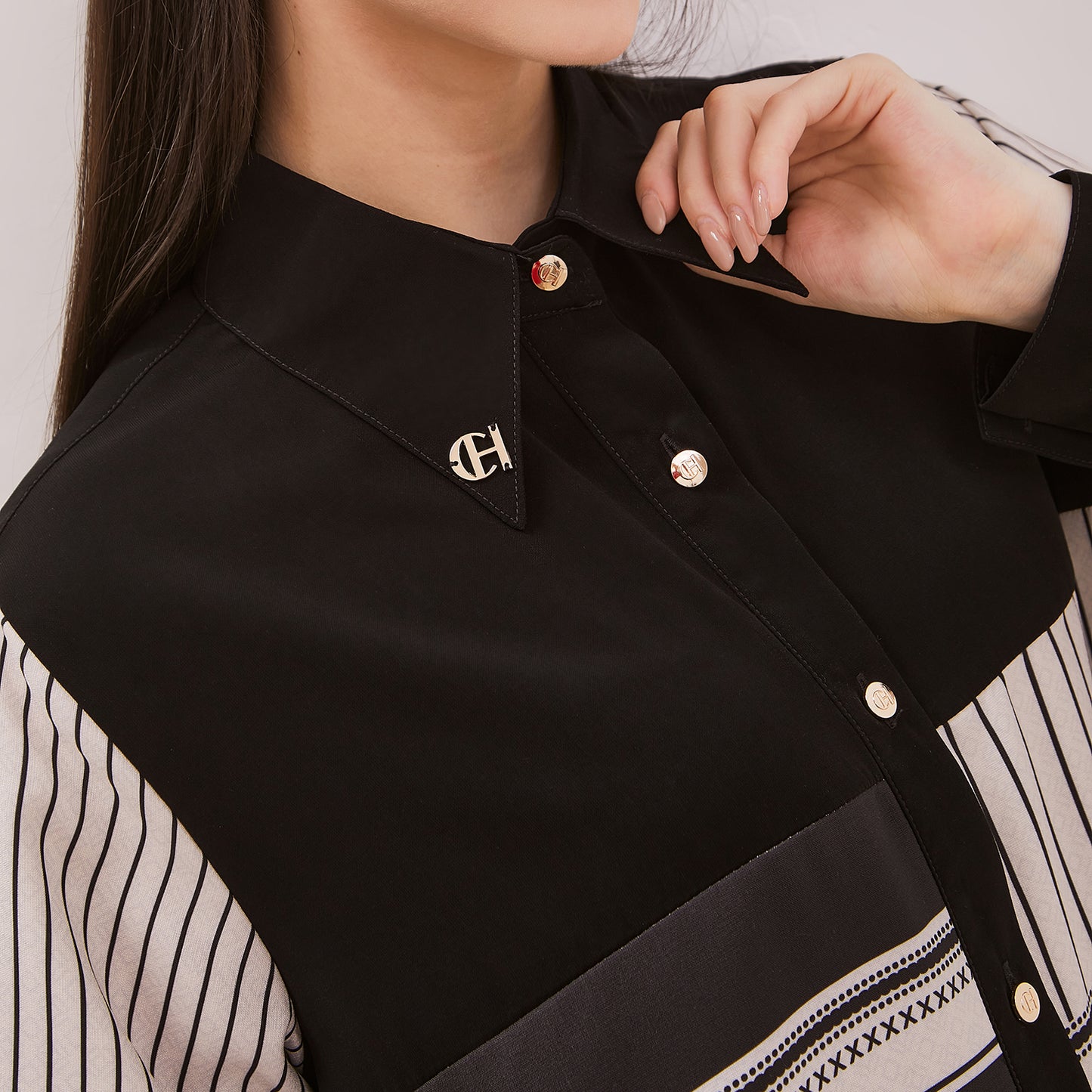 Chanté - Gilly Shirt in Black