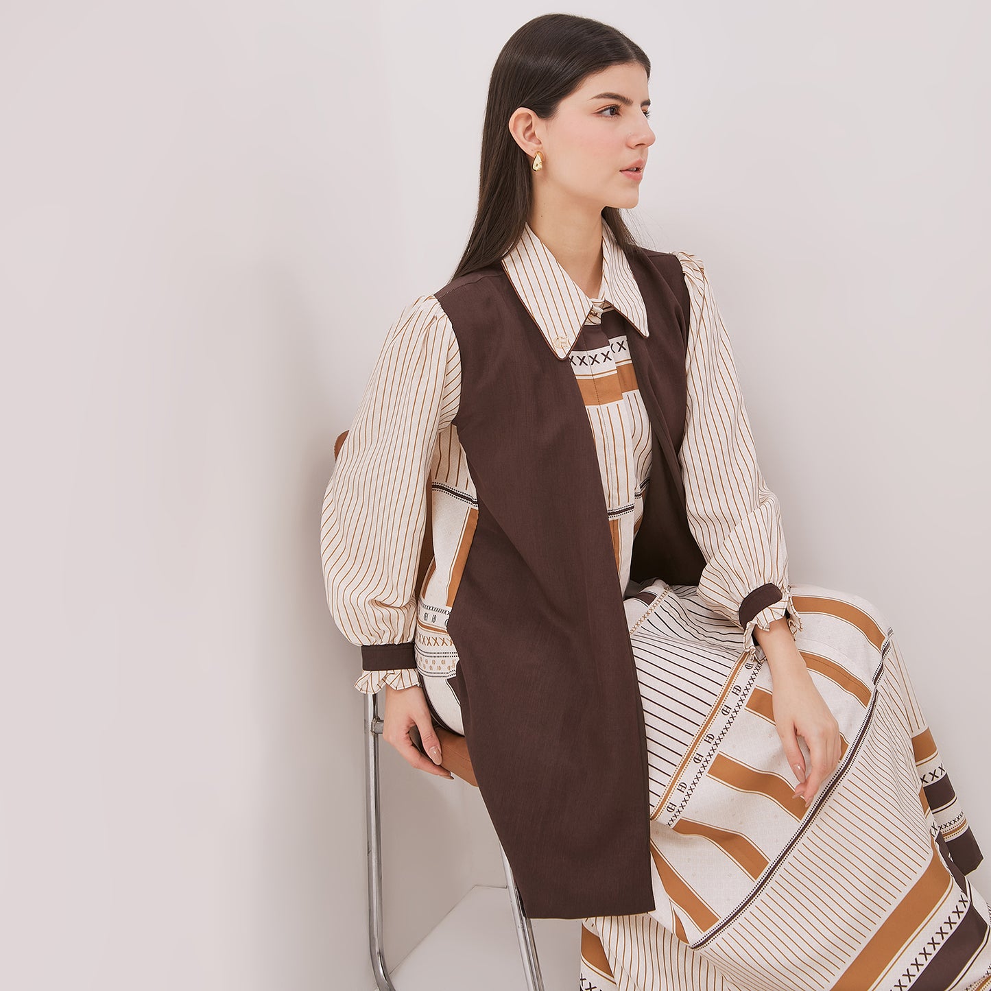 Chanté - Geneva Dress in Dark Choco
