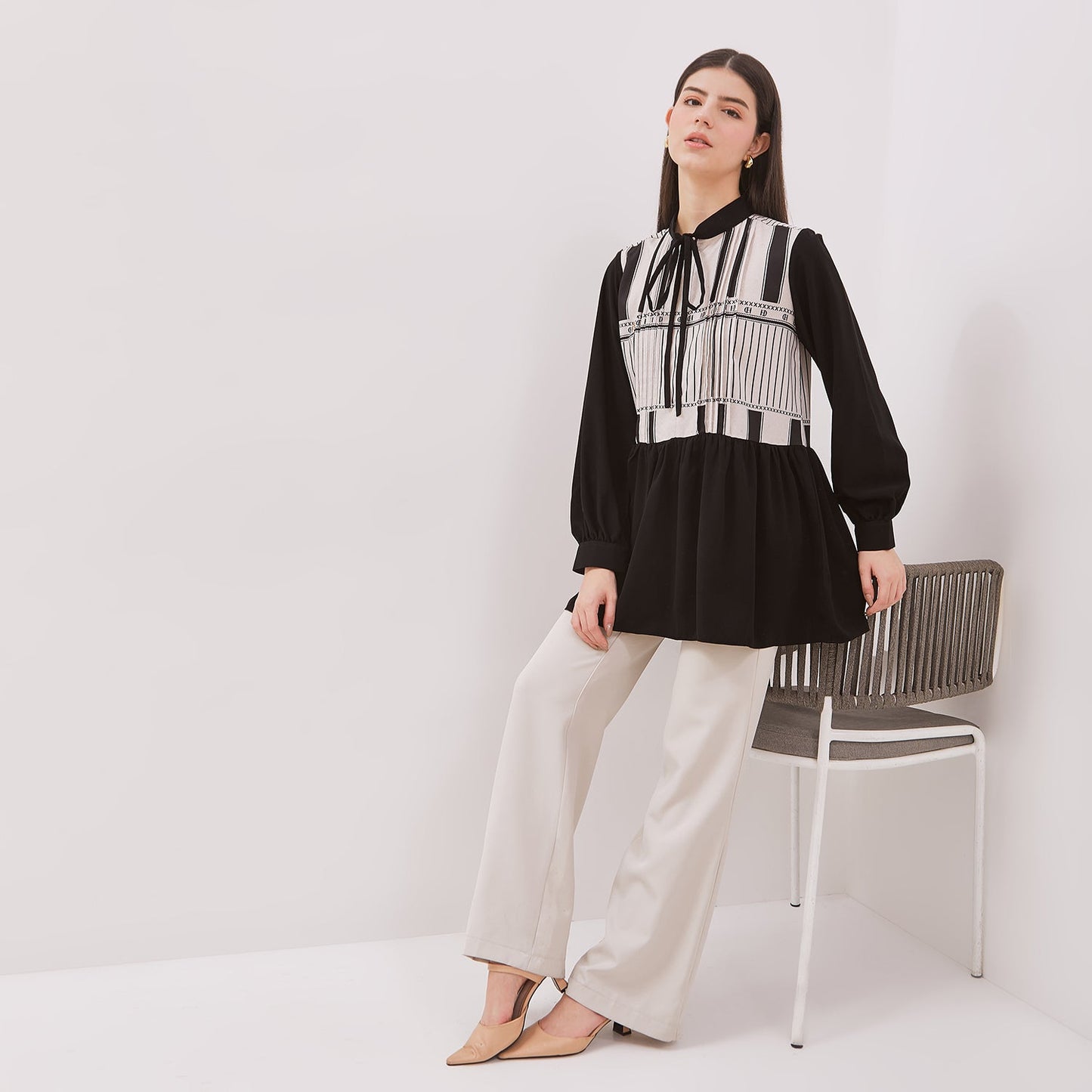 Chanté - Giselle Tunic in Black
