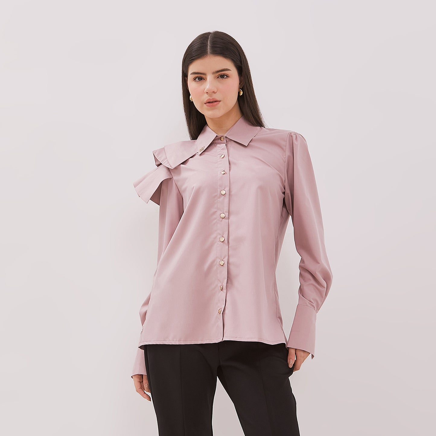 Chanté - Elaina Shirt in Mauve