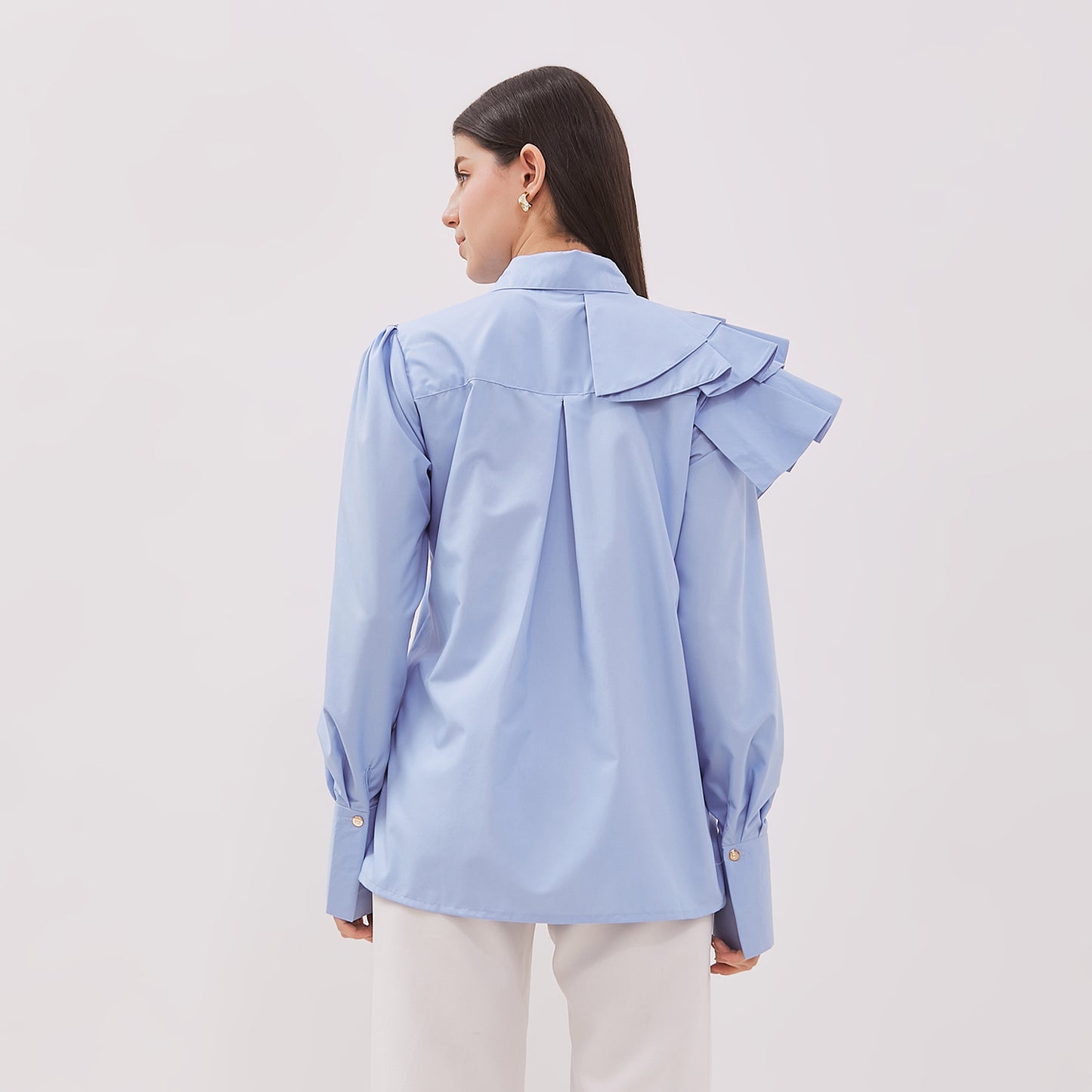 Chanté - Elaina Shirt in Baby Blue