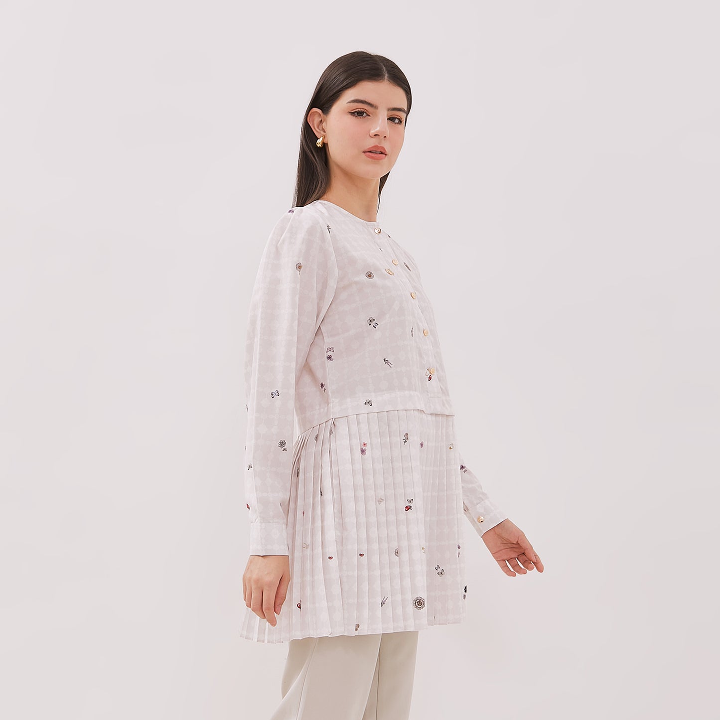 Chanté - Hazel Blouse in Broken White