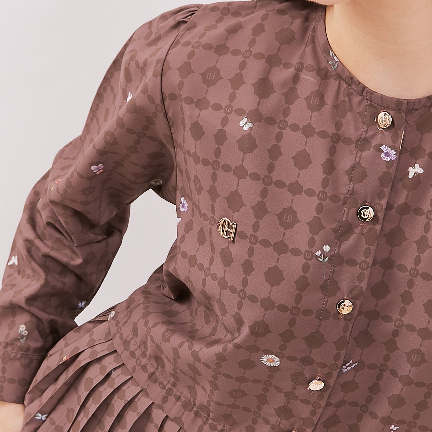 Chanté - Hazel Blouse in Dark Choco