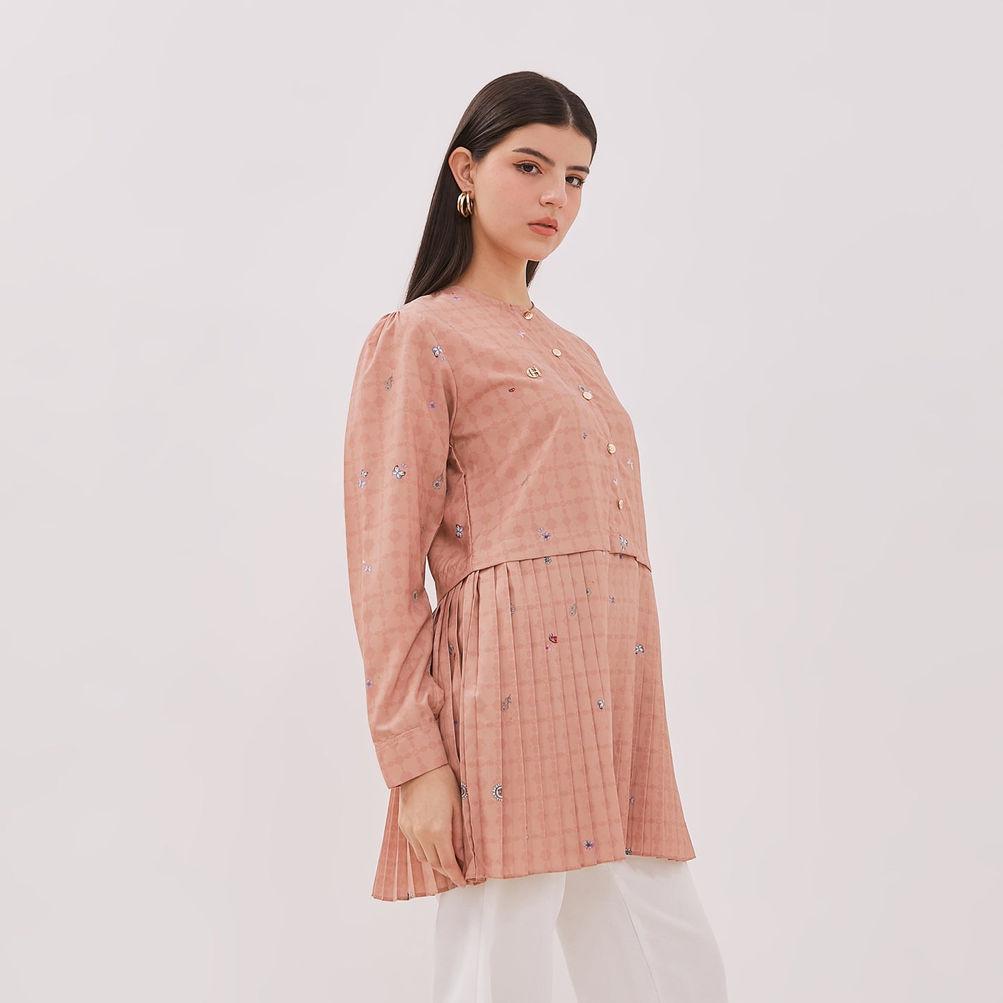 Chanté - Hazel Blouse in Salmon