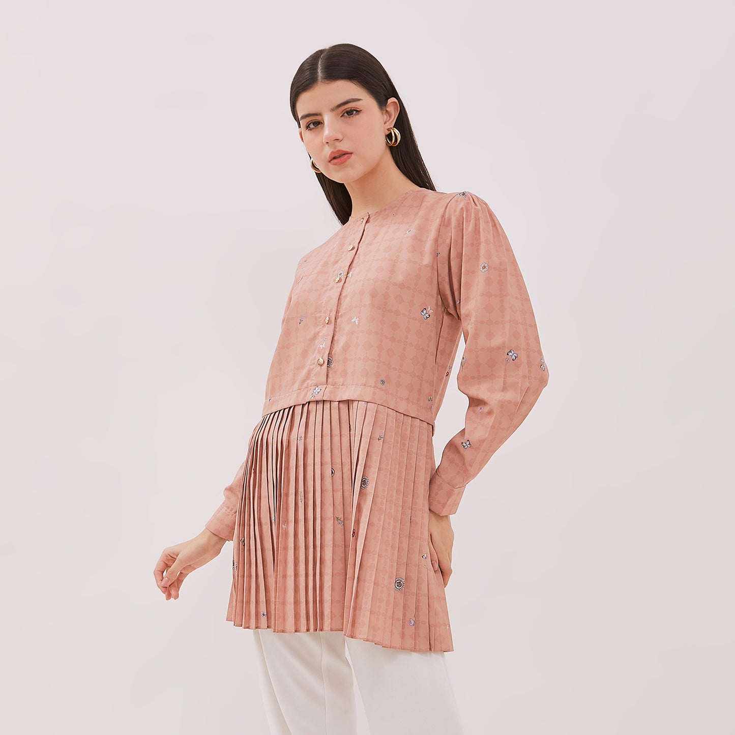 Chanté - Hazel Blouse in Salmon