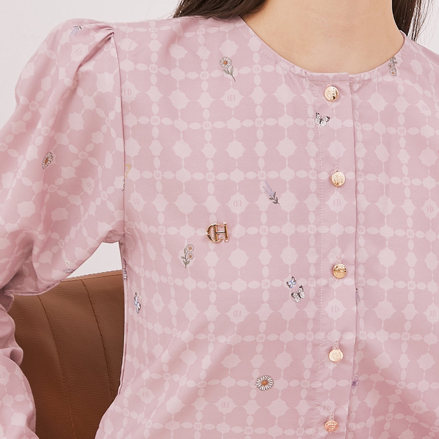 Chanté - Hazel Blouse in Pink