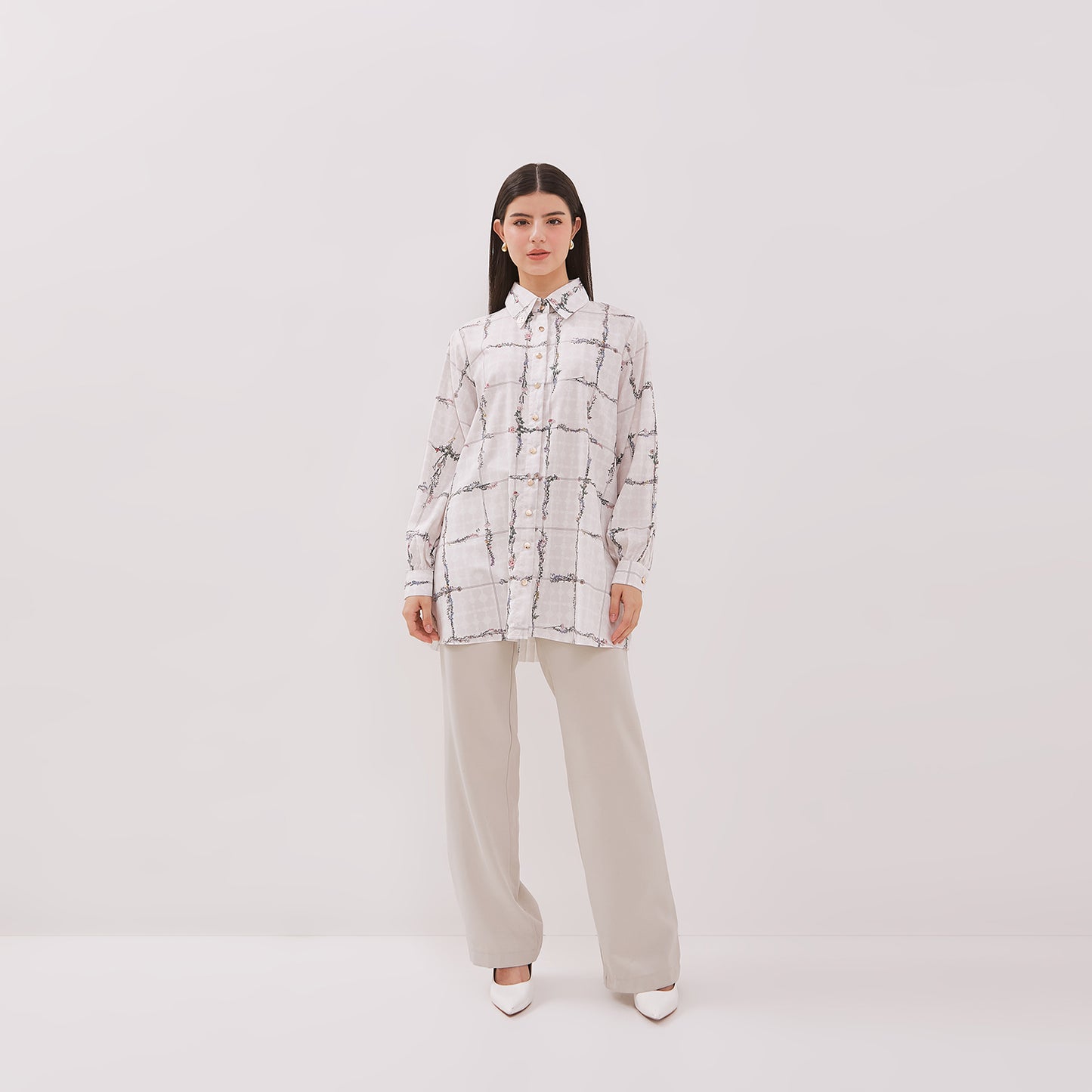 Chanté - Hadia Shirt in Broken White
