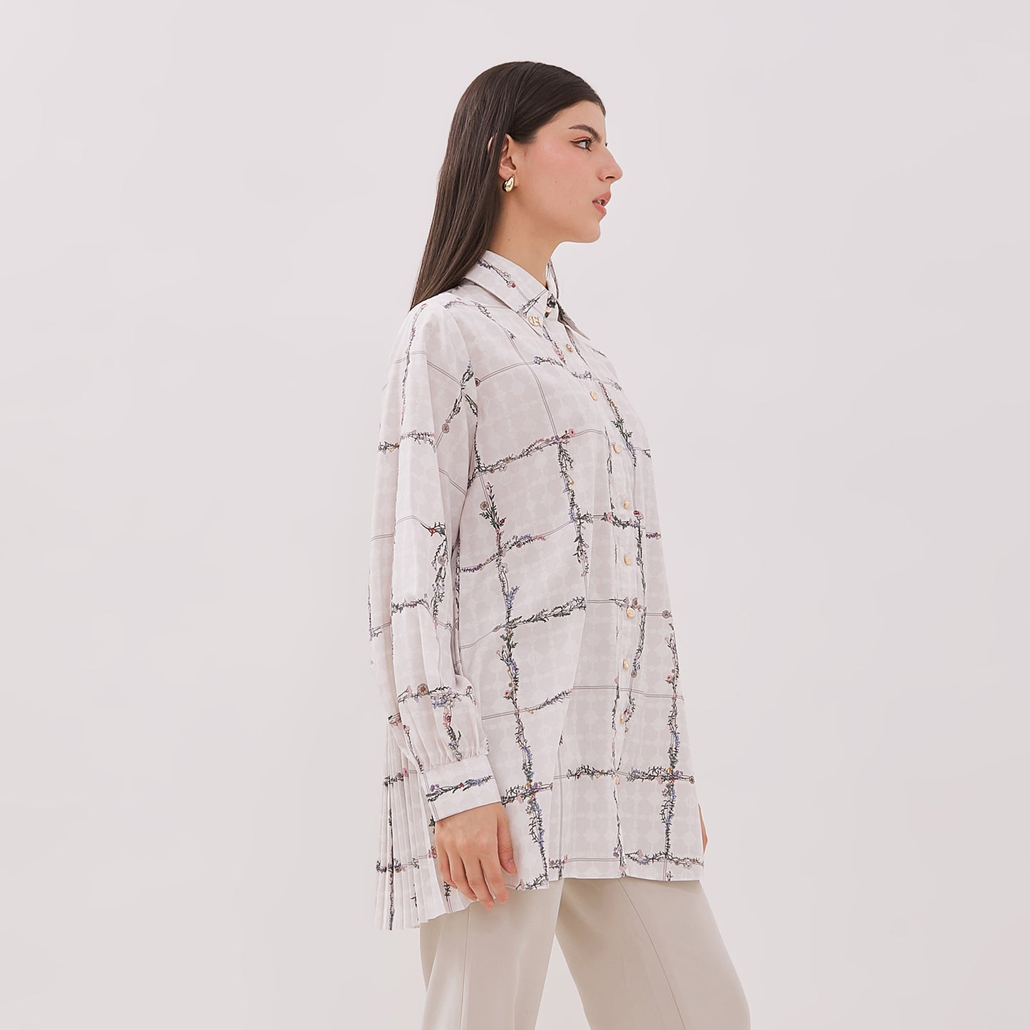 Chanté - Hadia Shirt in Broken White
