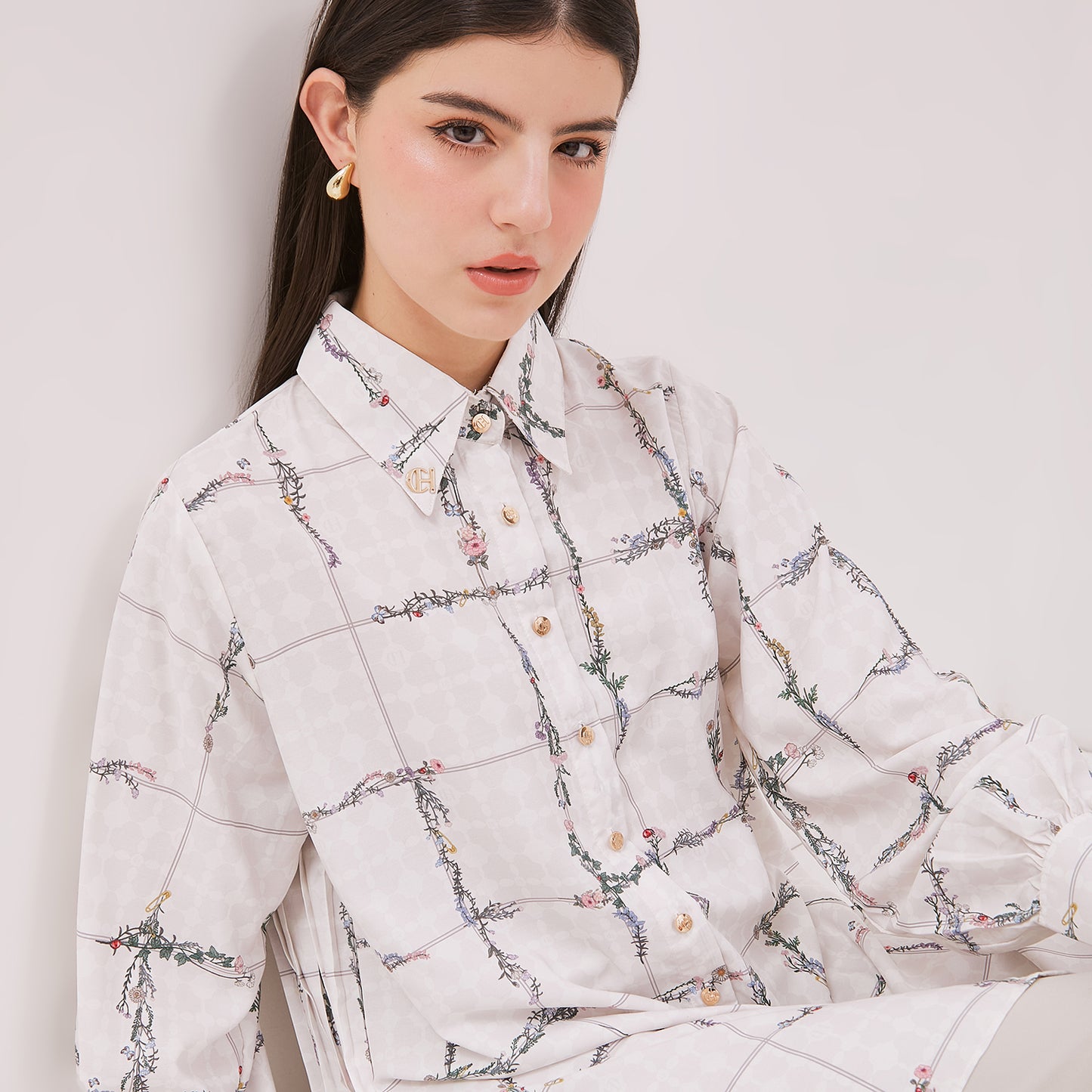 Chanté - Hadia Shirt in Broken White