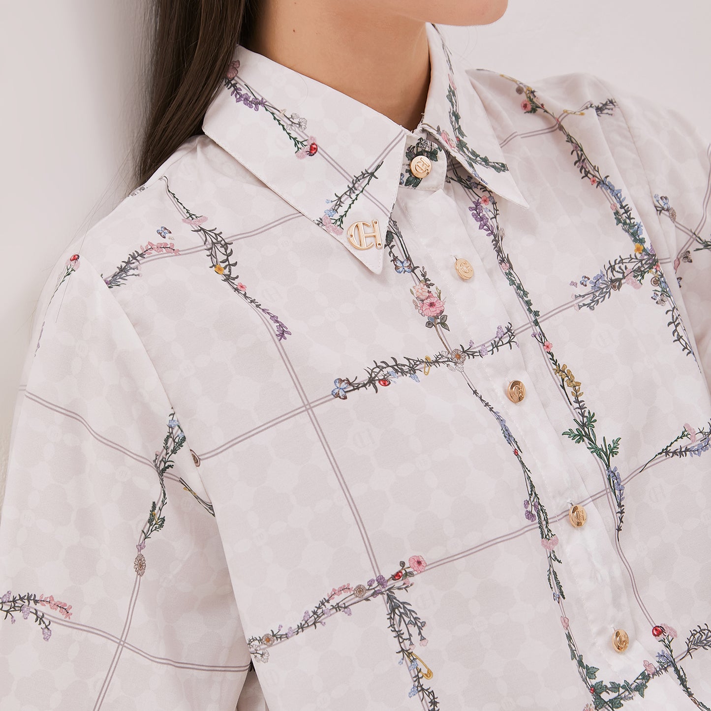 Chanté - Hadia Shirt in Broken White