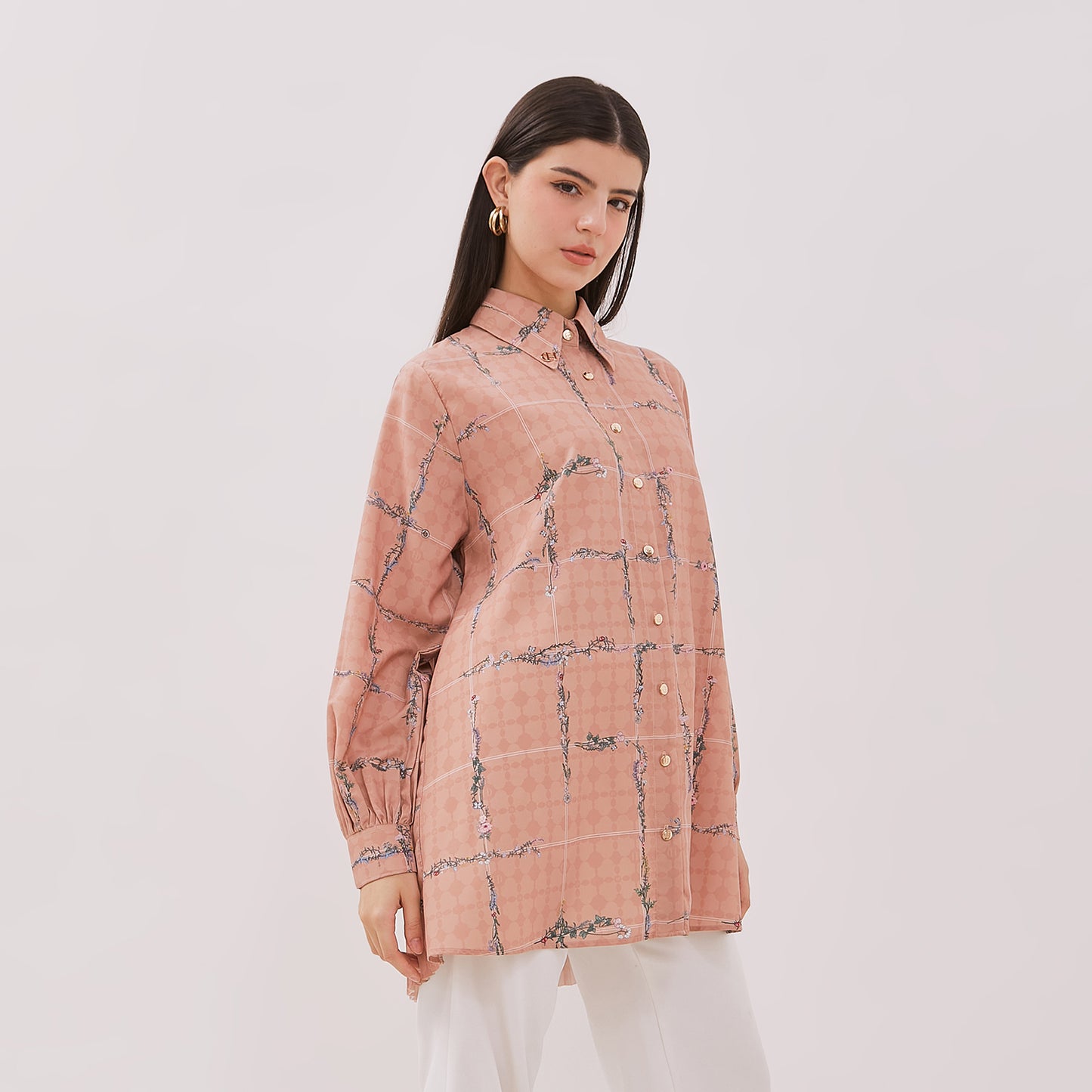 Chanté - Hadia Shirt in Salmon