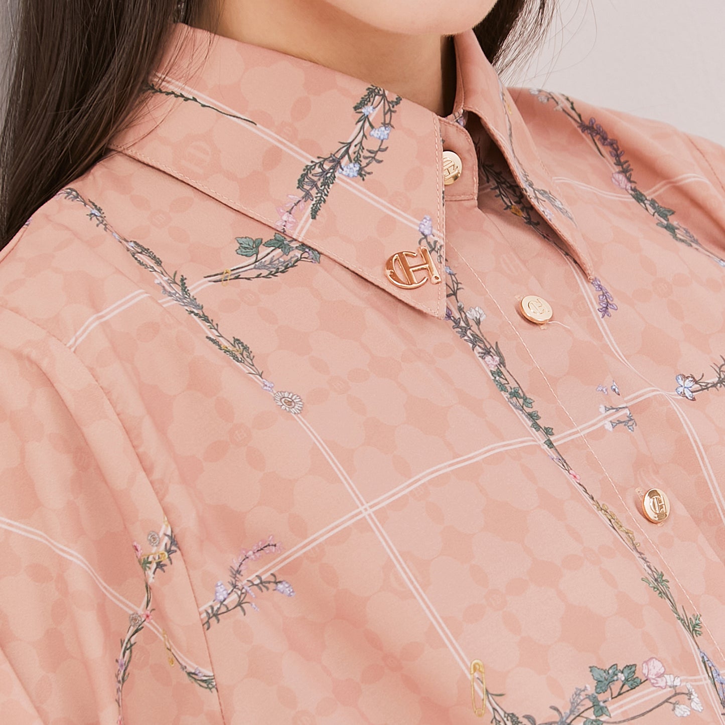 Chanté - Hadia Shirt in Salmon