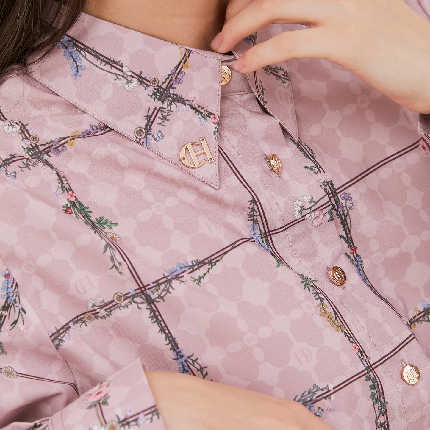 Chanté - Hadia Shirt in Pink