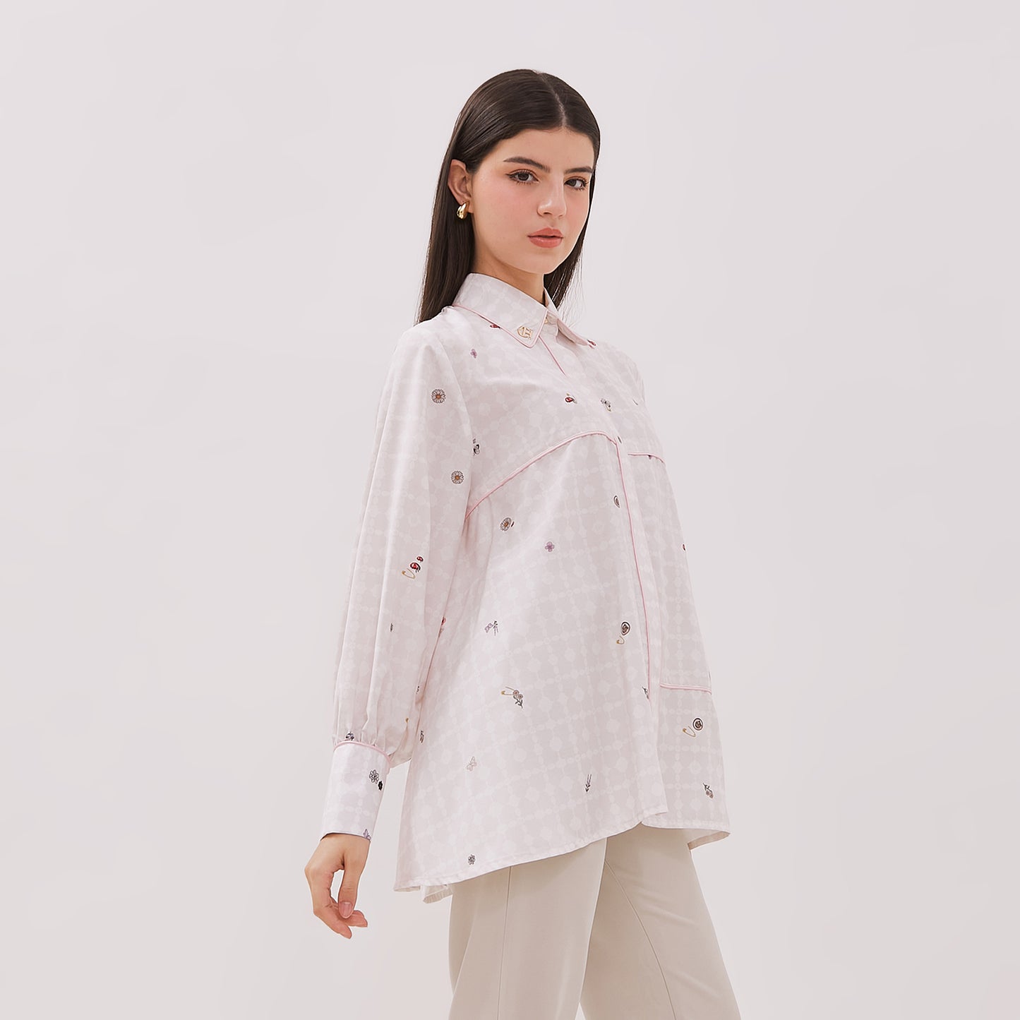 Chanté - Helma Shirt in Broken White