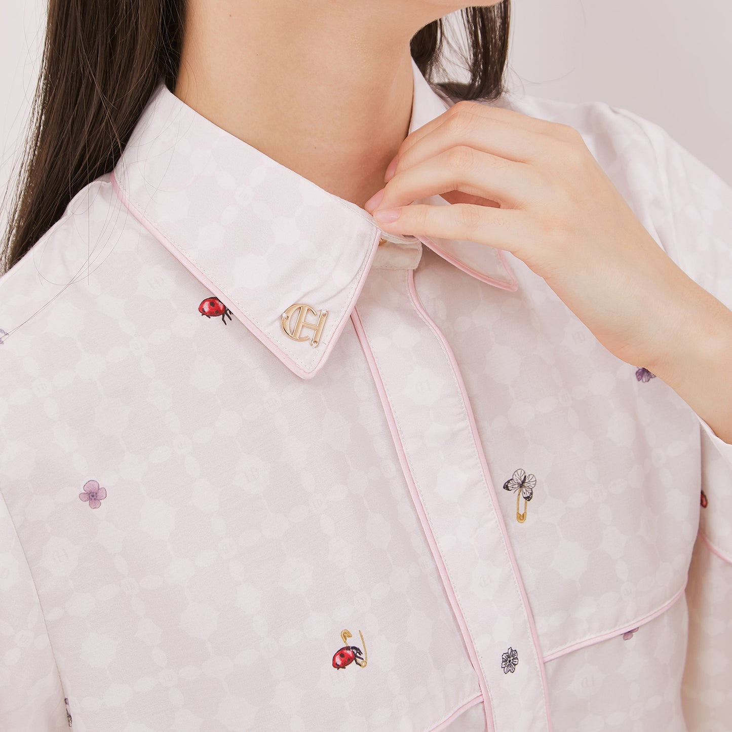 Chanté - Helma Shirt in Broken White