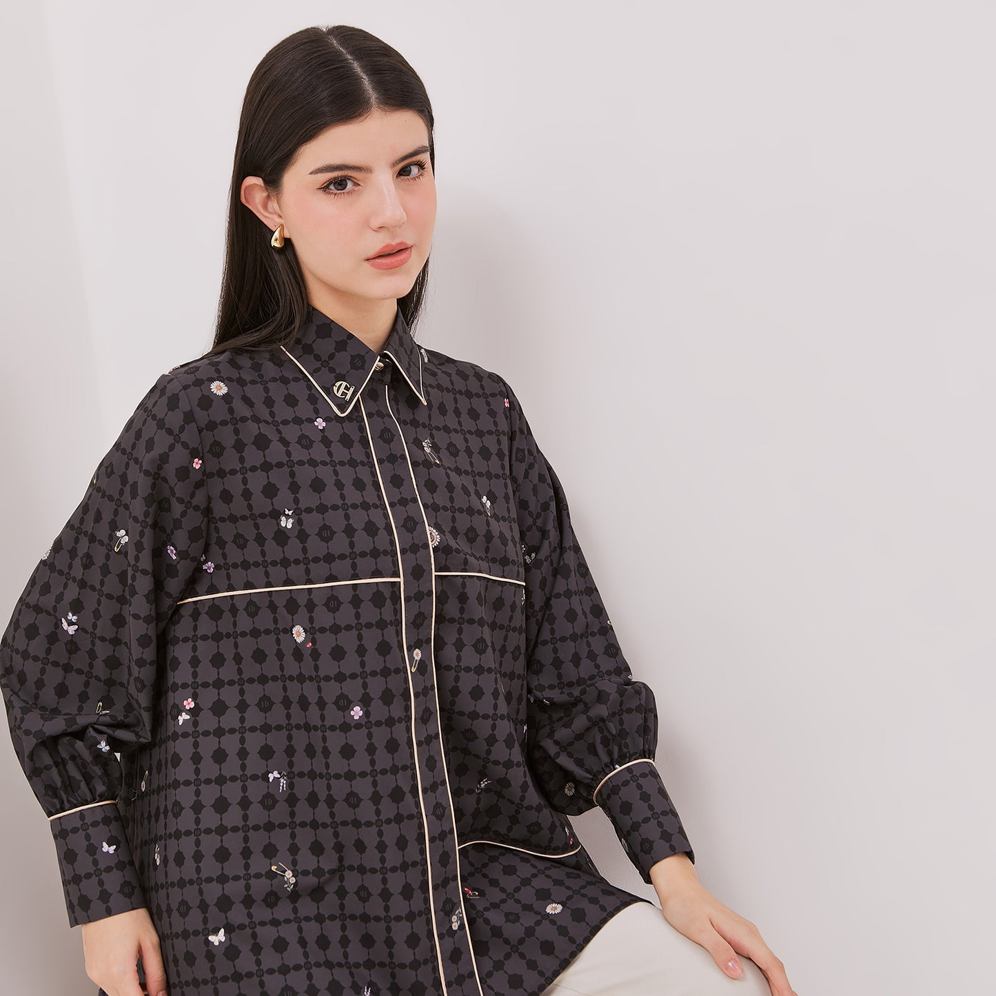 Chanté - Helma Shirt in Black