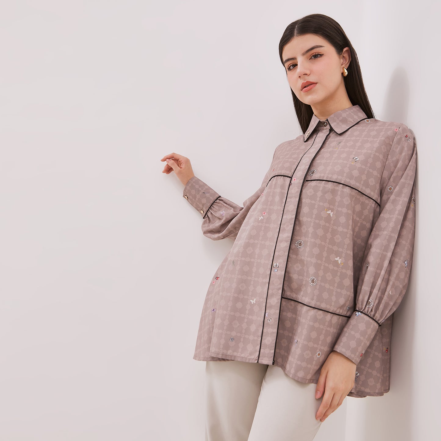 Chanté - Helma Shirt in Mocca