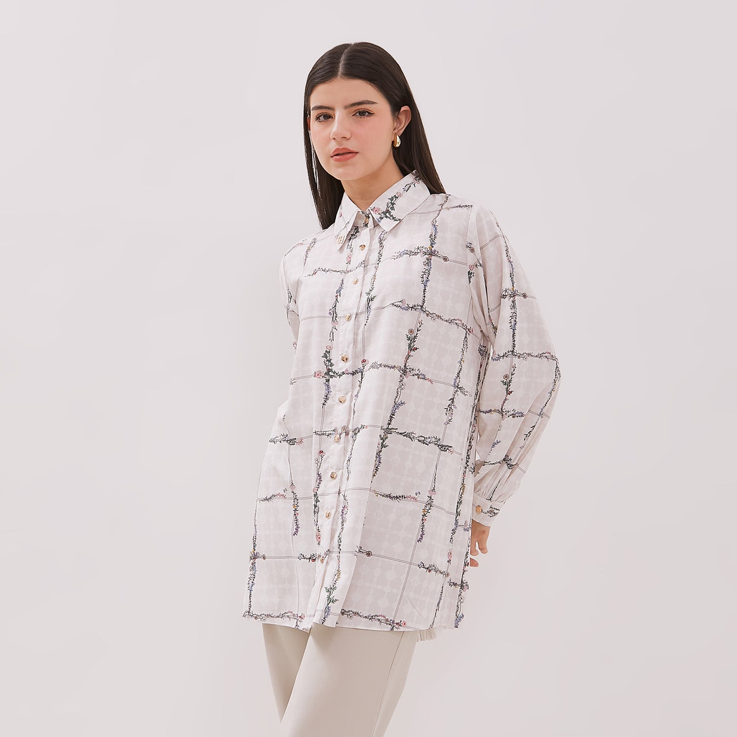 Chanté - Hadia Shirt in Broken White