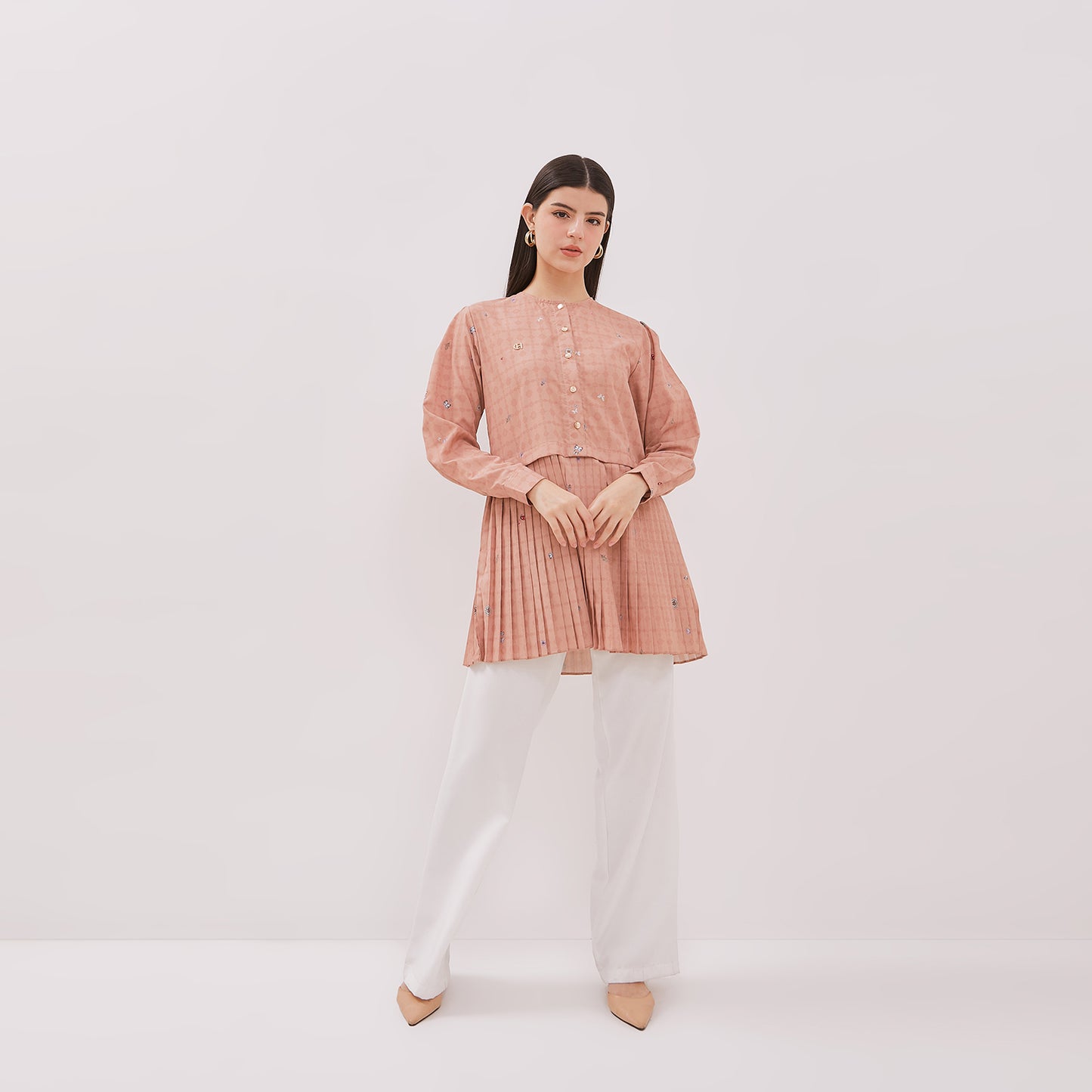 Chanté - Hazel Blouse in Salmon