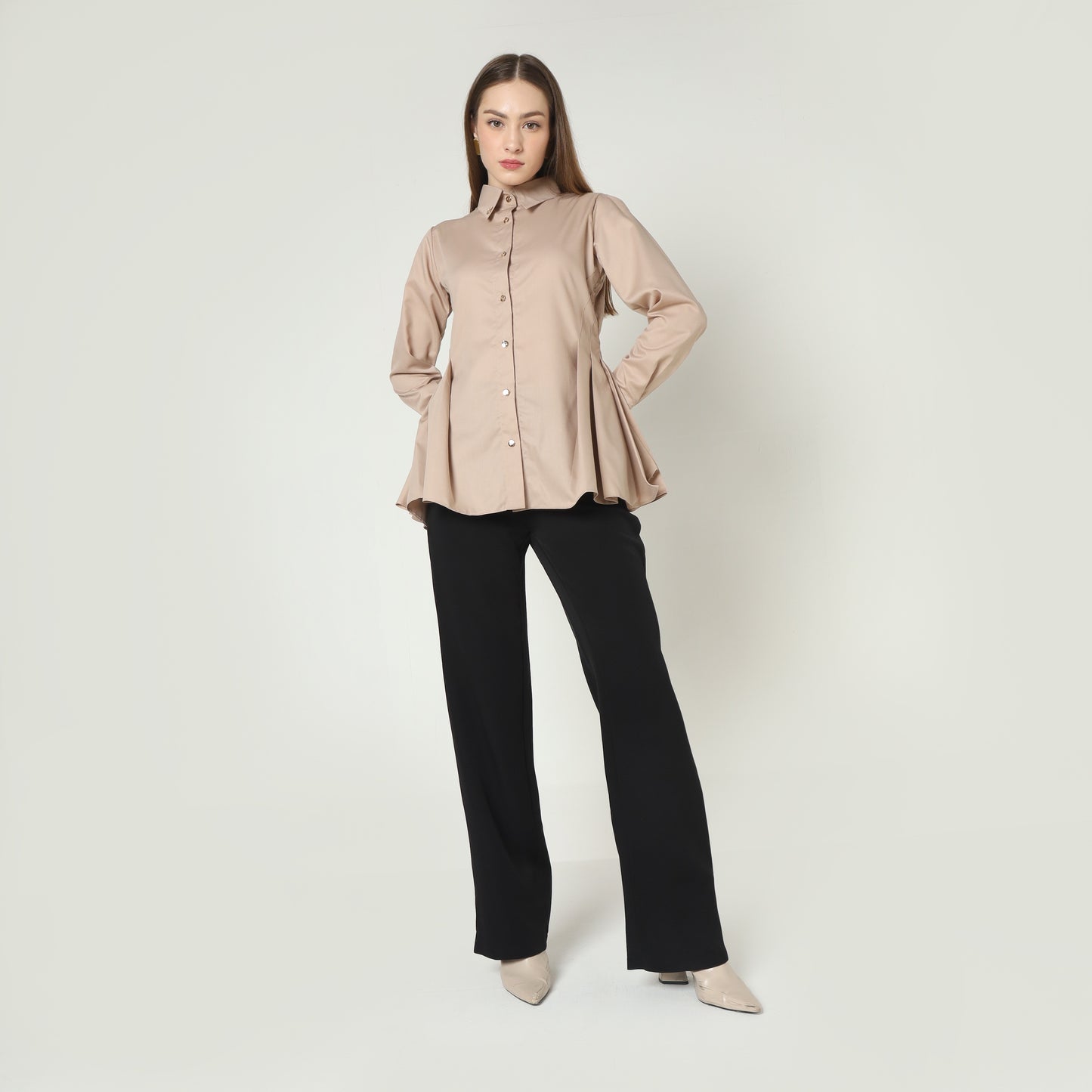 Chanté - Hanika Shirt in Nude