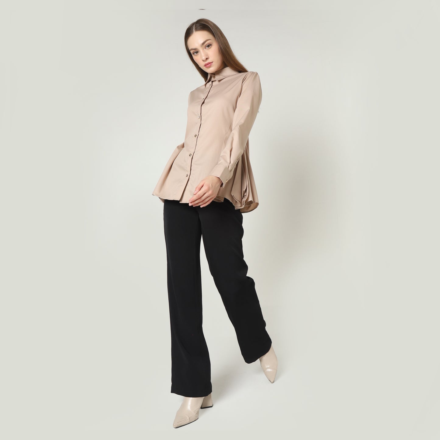 Chanté - Hanika Shirt in Nude