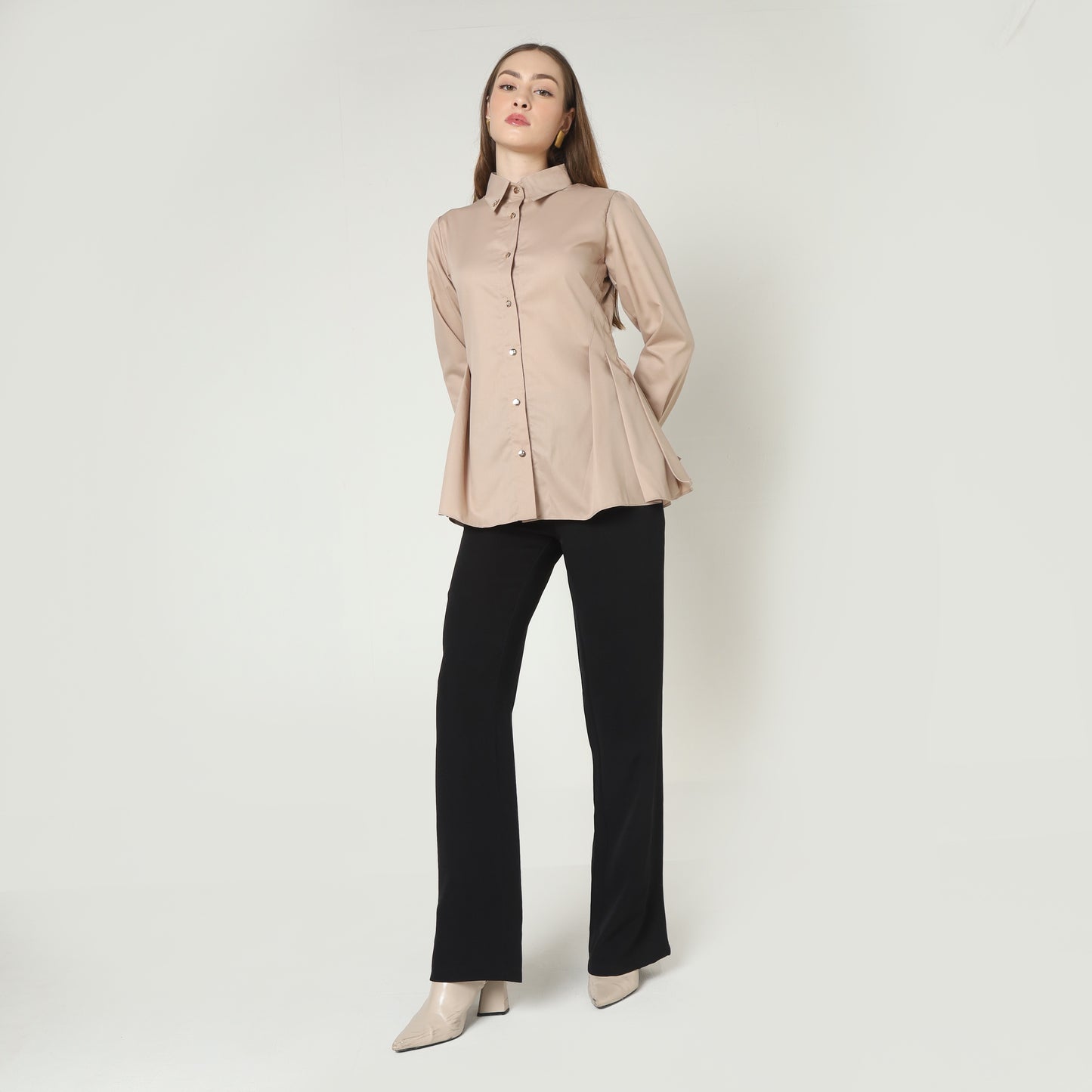 Chanté - Hanika Shirt in Nude