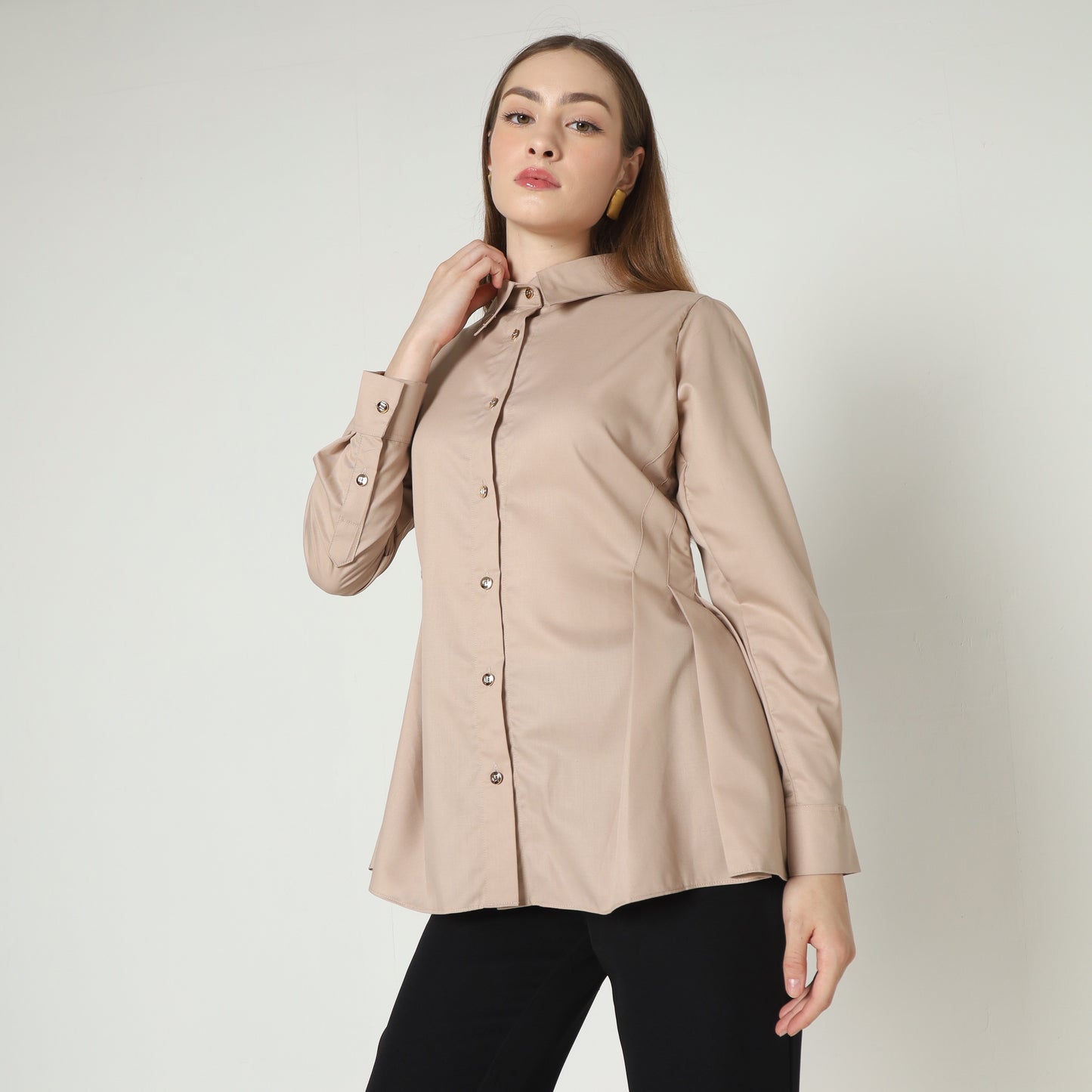 Chanté - Hanika Shirt in Nude