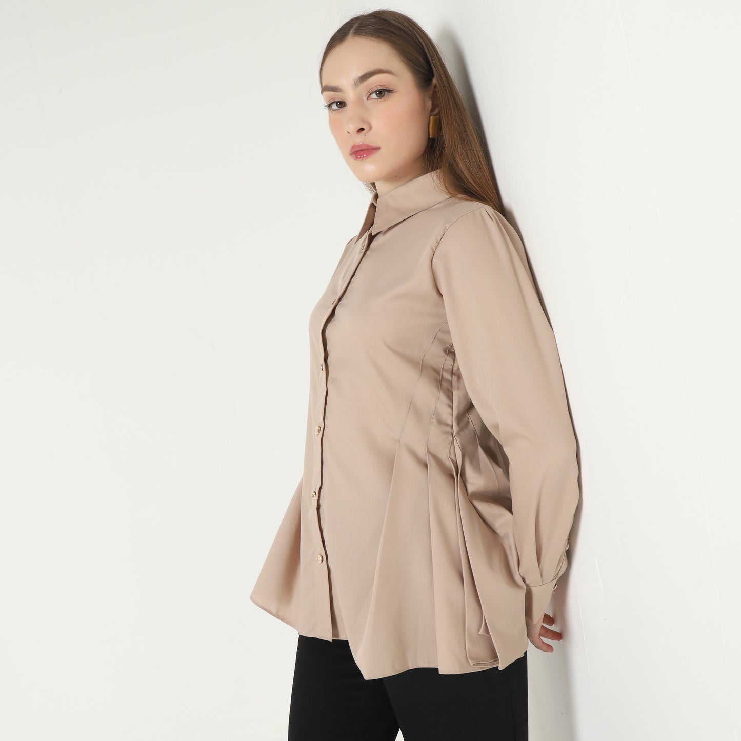 Chanté - Hanika Shirt in Nude