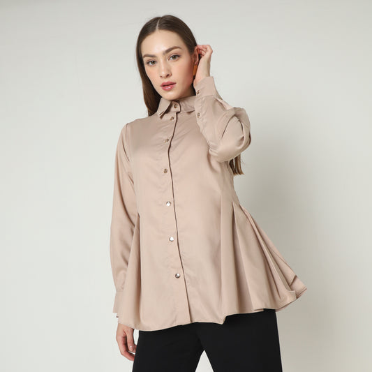 Chanté - Hanika Shirt in Nude