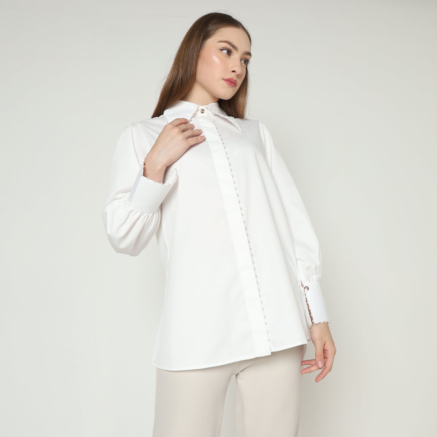 Chanté - Isela Shirt in Broken White