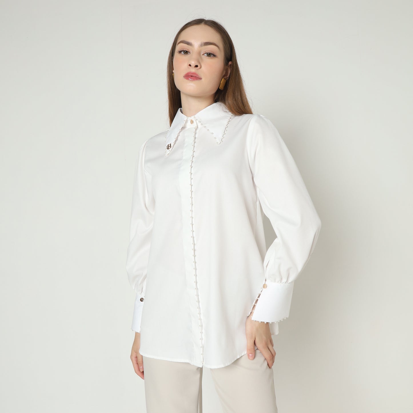 Chanté - Isela Shirt in Broken White