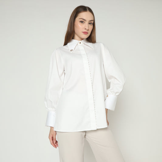 Chanté - Isela Shirt in Broken White