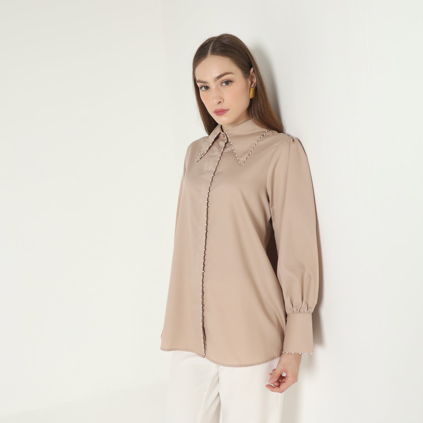 Chanté - Isela Shirt in Beige