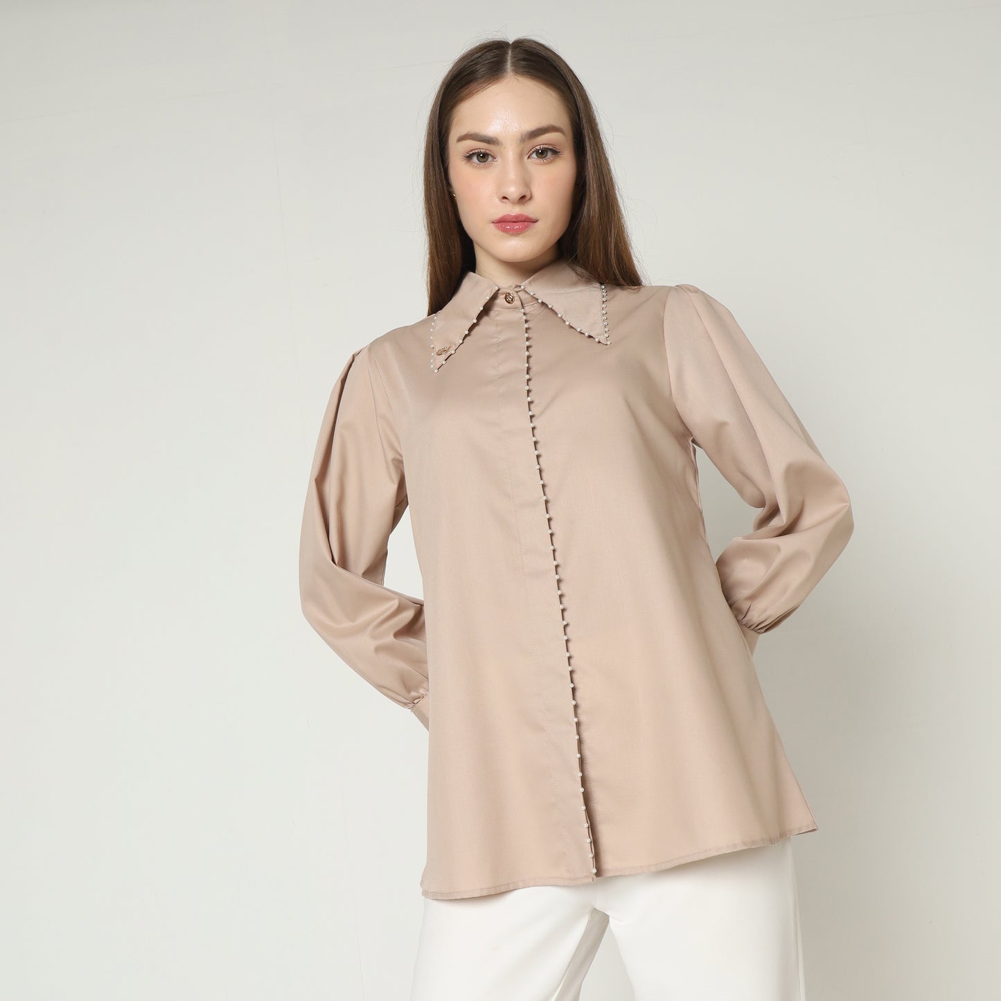 Chanté - Isela Shirt in Beige